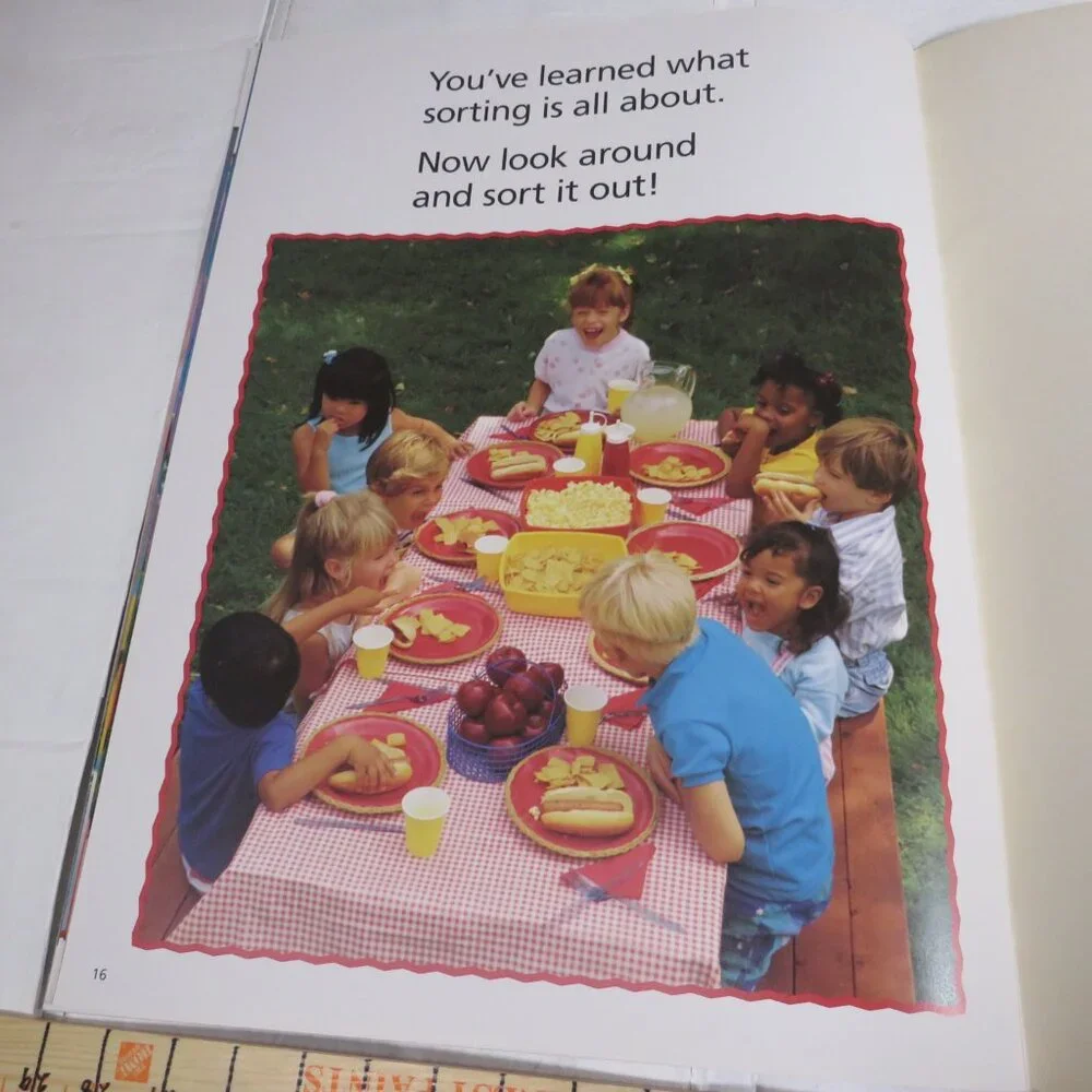 Sort It Out BIG BOOK (almost 2 feet tall) with teacher pages CLASSROOM SIZE